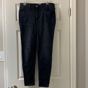 Madewell faded black jeans